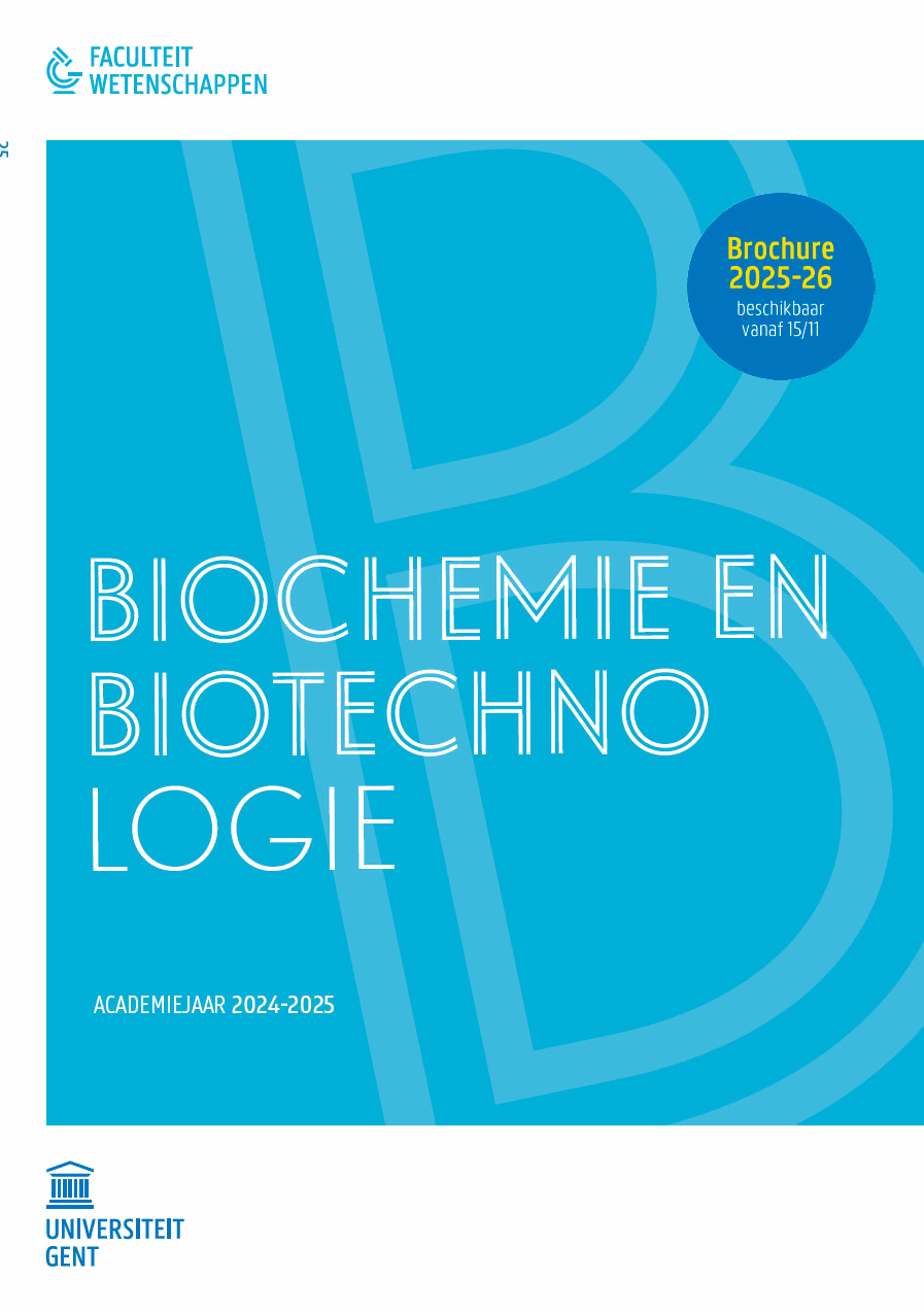 Universiteit Gent Bachelor Of Science In De Biochemie En De Biotechnologie